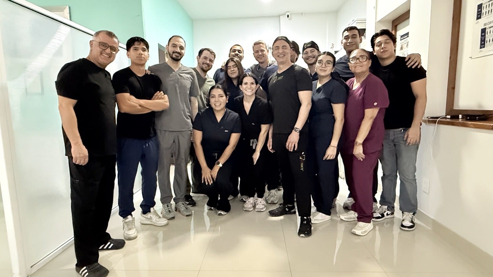 Past 3rdSET course participants gathered for a group photo